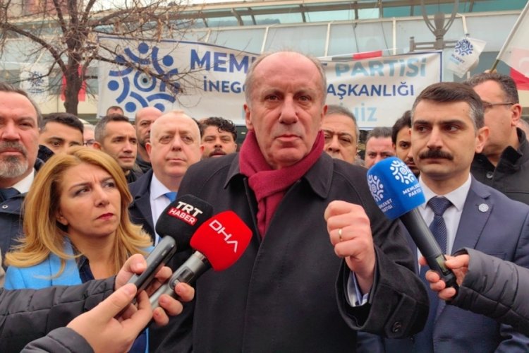 Muharrem İnce Bursa'dan seslendi: Artık bu tartışmayı bırakmak lazım