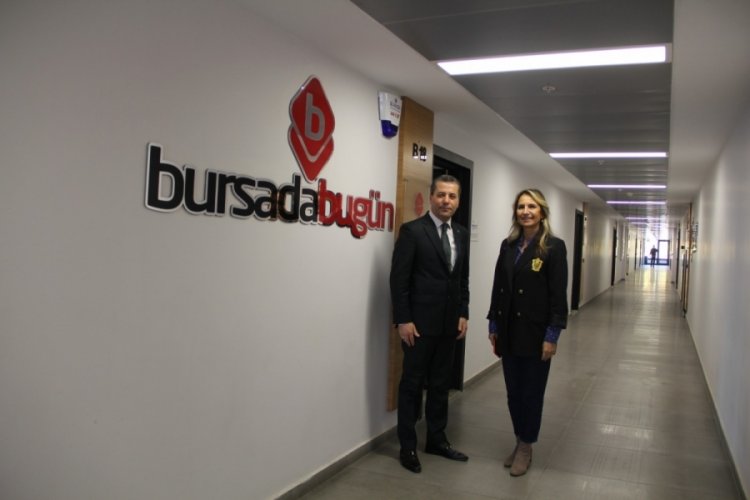 Nilüfer Belediyesi CHP Meclis Üyesi Mesut Şehitoğlu, Bursada Bugün'ü ziyaret etti 