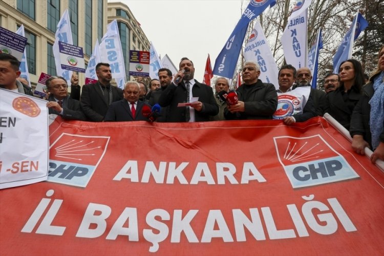 CHP'den 81 ilde eş zamanlı basın a&ccedil;ıklaması