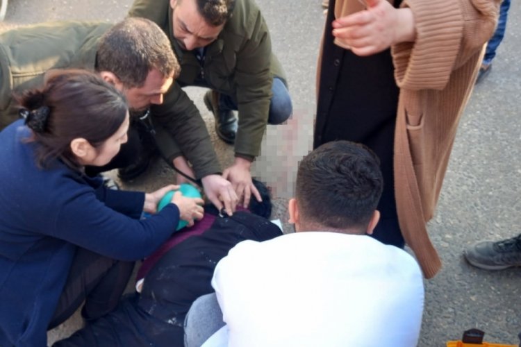 Şanlıurfa'da minib&uuml;s&uuml;n &ccedil;arptığı kadın ağır yaralandı