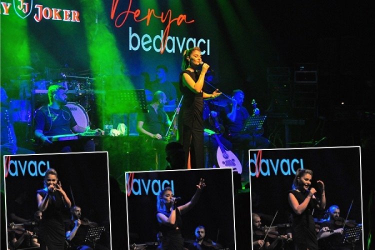 Derya Bedavacı Bursalıları mest etti