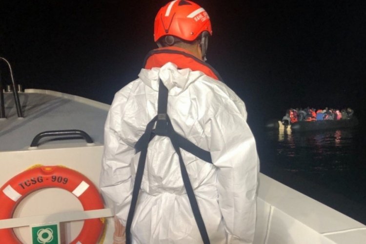 Aydın Didim'de 44 g&ouml;&ccedil;men yakalandı