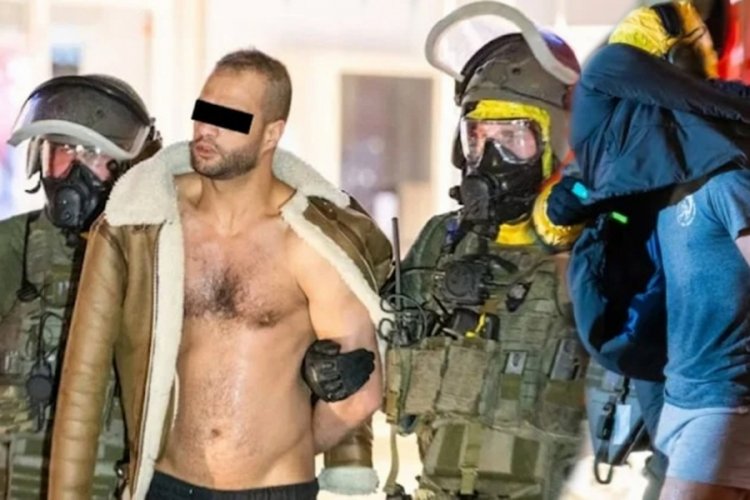 Kimyasal saldırı hazırlayan adam &ccedil;ırıl&ccedil;ıplak yakalandı!