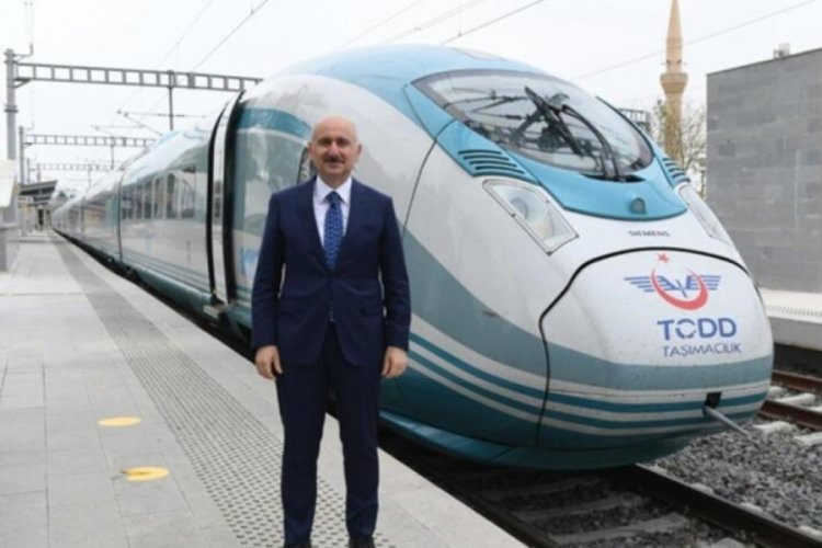 Bakan Karaismailoğlu: Karaman YHT parkurunda 1 milyonu aşkın yolcu seyahat etti
