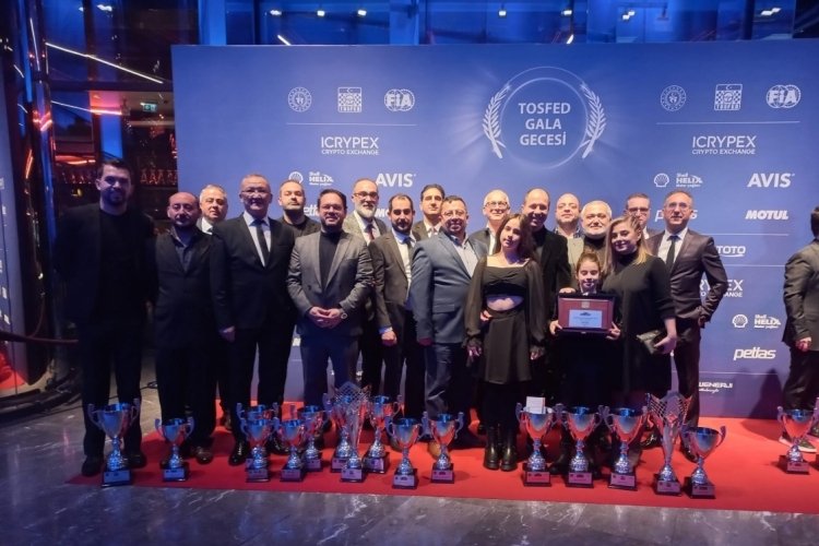 TOSFED Gala Gecesi'nde Bursa'ya &ouml;d&uuml;l