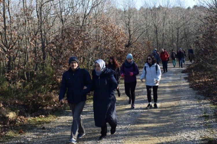 Bursa'da Mysia Yolları'nda yılın ilk y&uuml;r&uuml;y&uuml;ş&uuml;