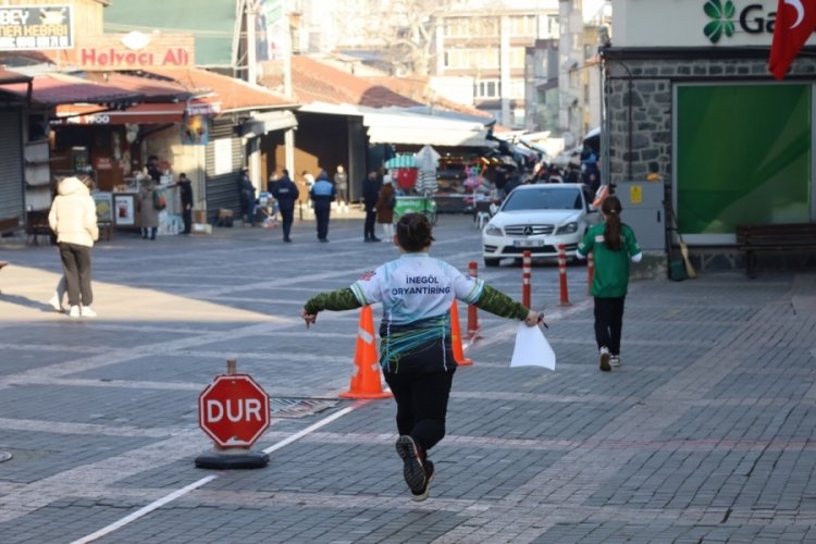 Bursa'da oryantiring heyecanı