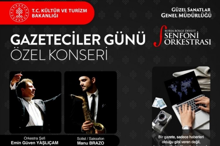 BBDSO'ndan 'Gazeteciler G&uuml;n&uuml;' konseri