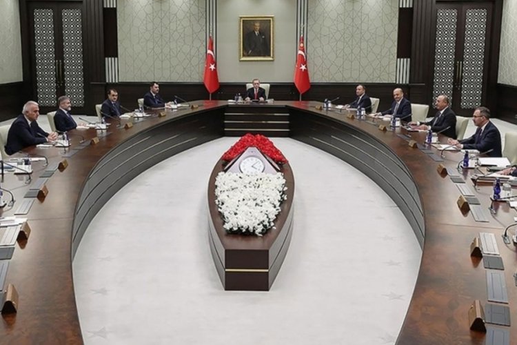Cumhurbaşkanlığı Kabinesi, Cumhurbaşkanı Erdoğan başkanlığında toplandı