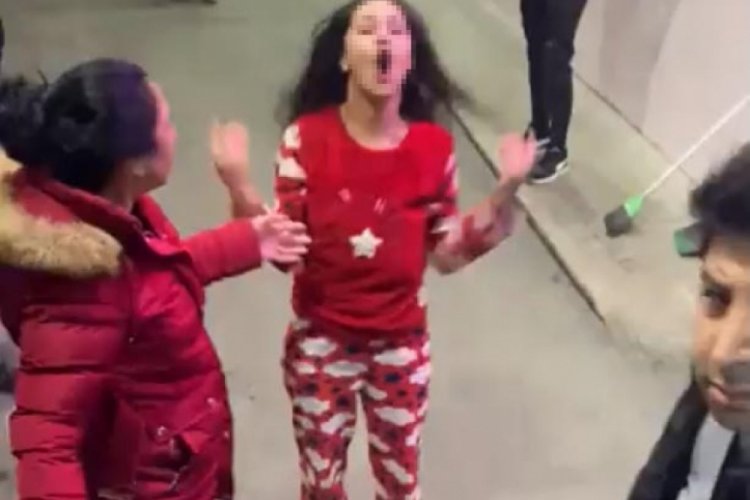 Darp raporu almak i&ccedil;in hastaneye gelen kadından hemşirelere saldırı