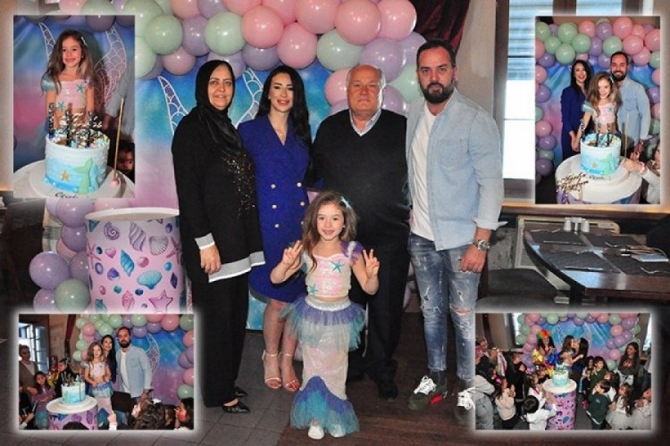 Prenses Ceyla 7. yaşını kutladı