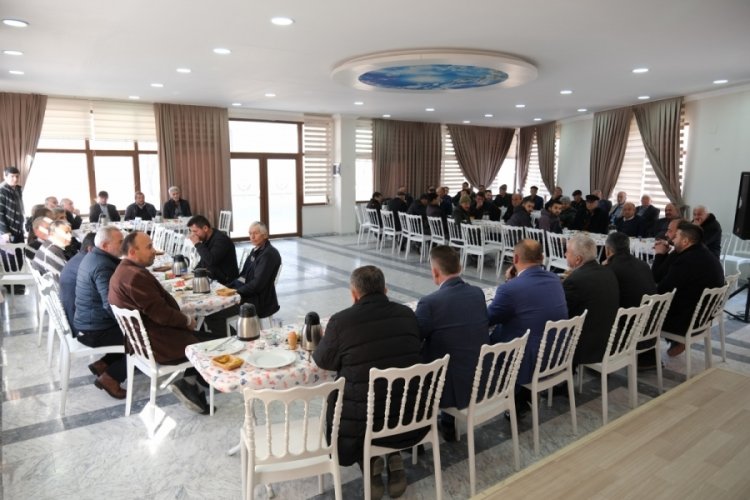 Bursa Orhaneli'de 2023'&uuml;n ilk muhtarlar toplantısı ger&ccedil;ekleştirdi