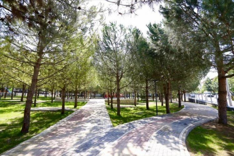 Bursa İneg&ouml;l'e 48 bin 560 m2 yeşil alan kazandırıldı