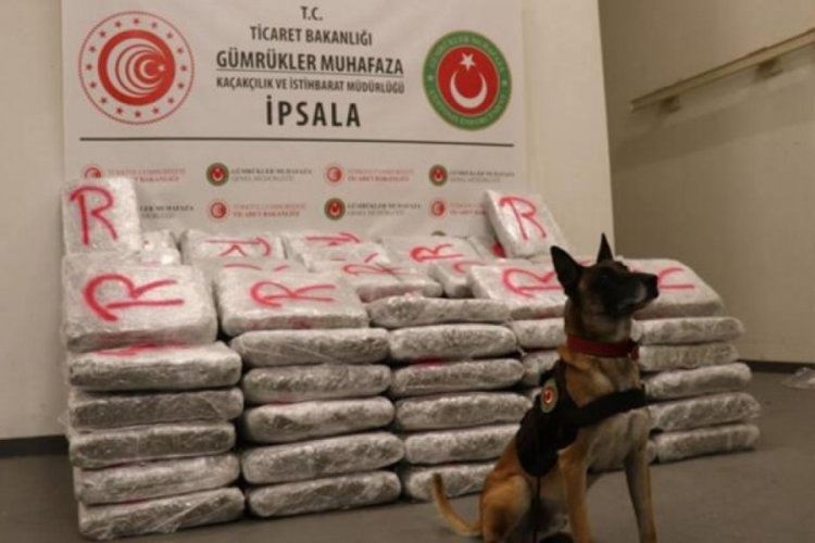 Yunanistan sınırında uyuşturucu tacirlerine b&uuml;y&uuml;k darbe