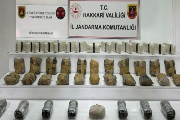 MSB duyurdu! 47.500 gram toz eroin ve 8.500 gram metamfetamin uyuşturucu ele ge&ccedil;irildi
