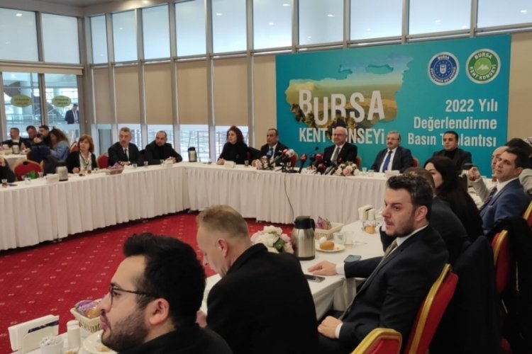 Bursa Kent Konseyi'nden '2022 yılı değerlendirmesi'