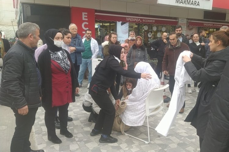 Yalova'da hastanede yangın paniği!