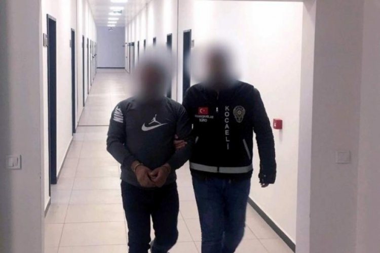 Kocaeli'nde su&ccedil; makinesi yakayı ele verdi