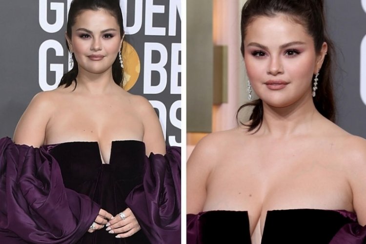 Selena Gomez'in Altın K&uuml;re tarzı beğenilmedi