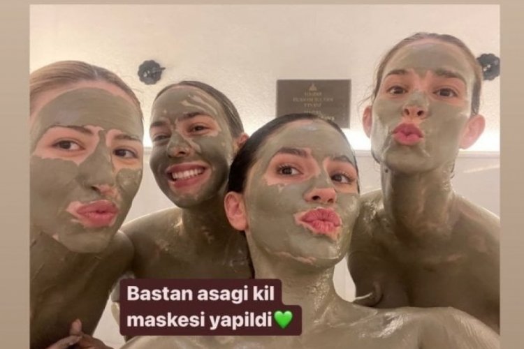 Dila Tarkan'dan hamam paylaşımları