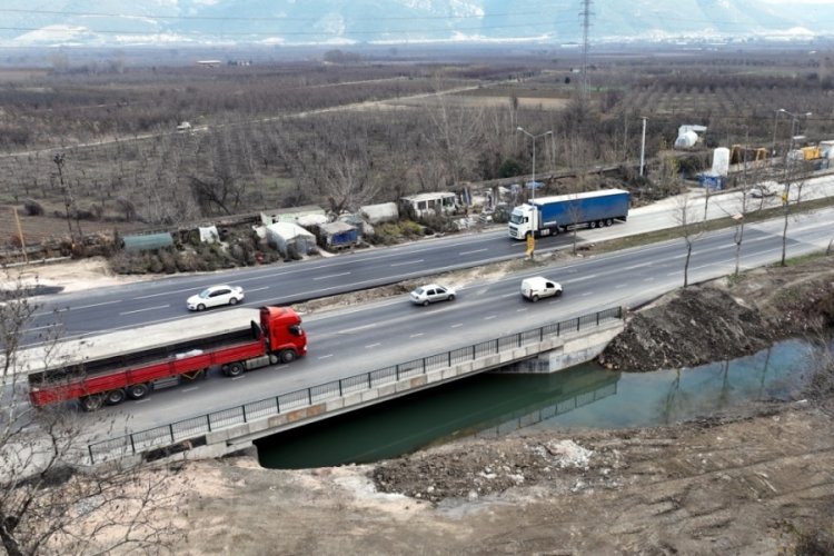 Bursa'nın Ankara Yolu'nda &ccedil;alışma tamamlandı
