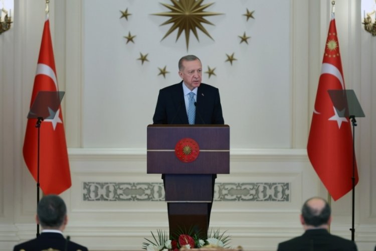 Cumhurbaşkanı Erdoğan: T&uuml;rkiye Y&uuml;zyılı asırlık bir &ouml;zlemdir