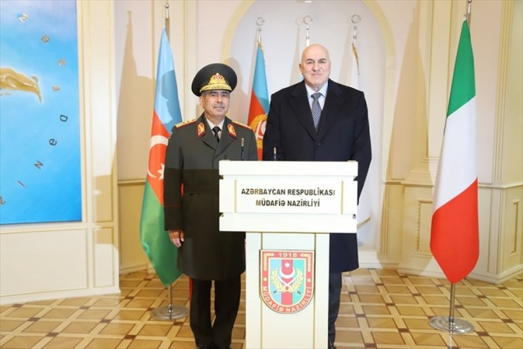 Azerbaycan ve İtalya arasında askeri işbirliği