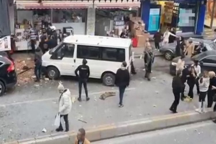 İstanbul Bağcılar'da tekstil at&ouml;lyesinde patlama!