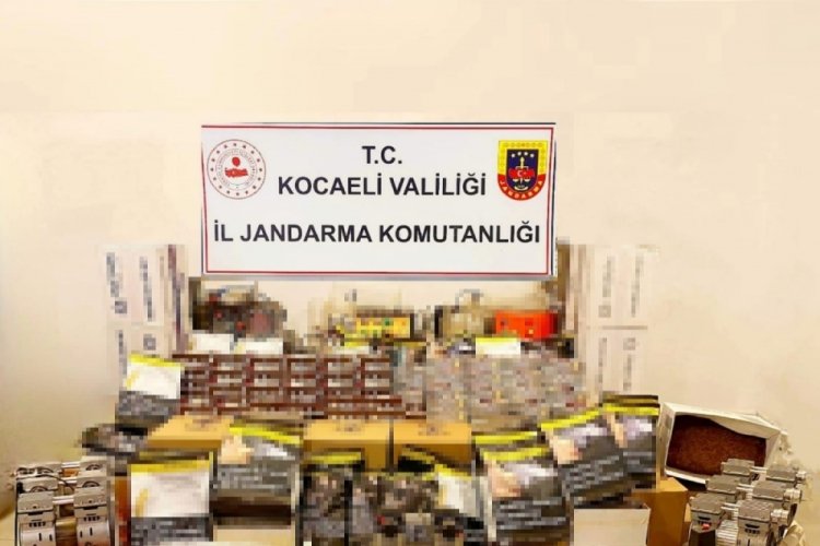 Kocaeli'de 194 bin 600 makaron ele ge&ccedil;irildi