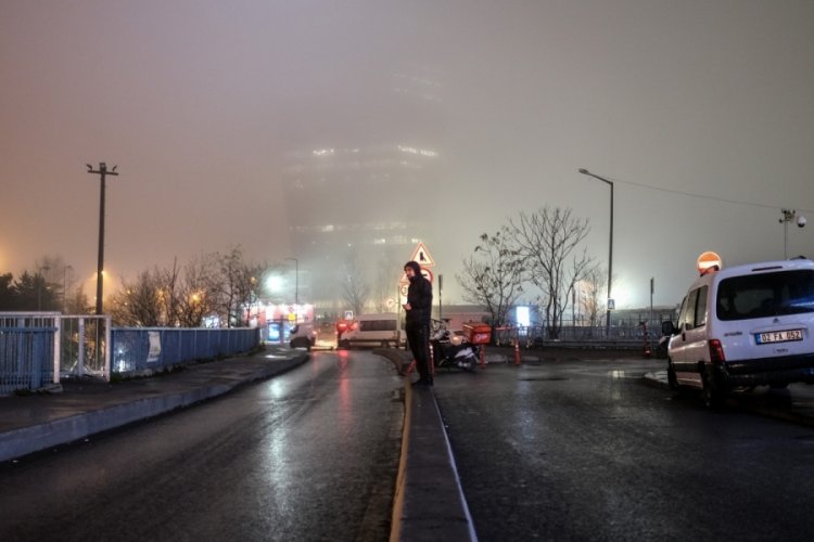 İstanbul'da sis etkili oldu