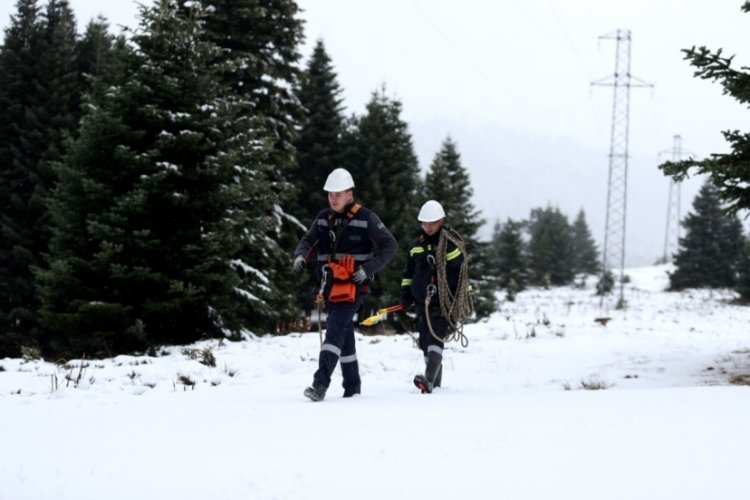 UEDAŞ ekiplerinin Uludağ n&ouml;beti başladı