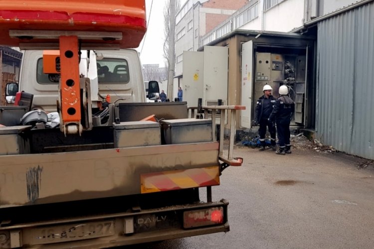 Bursa'da elektrik trafosunda yangın