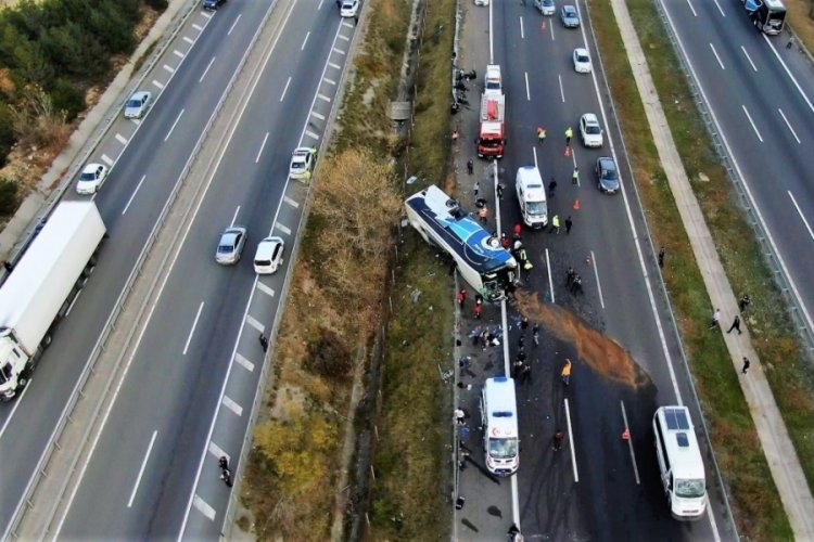 2022'de meydana gelen kazalarda Bursa'da 72 kişi hayatını kaybetti