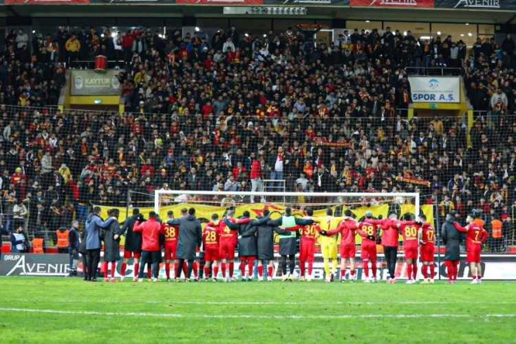 Kayserispor'un galibiyet hasreti sona erdi