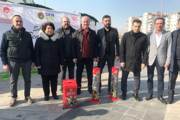 Konyaspor'dan 5 atık pil getirene ma&ccedil; bileti