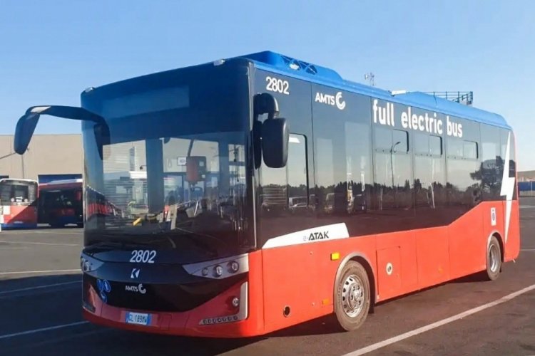 Bursa'dan İtalya'ya elektrikli otob&uuml;s