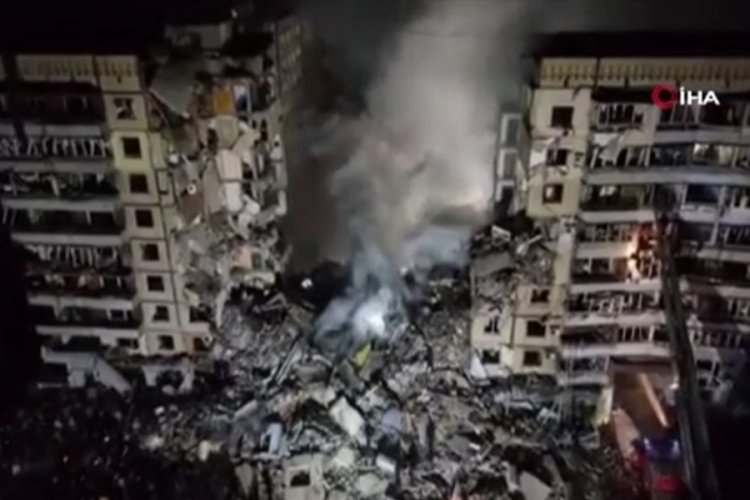 Ukrayna'nın Dnipro kentine f&uuml;ze saldırısı