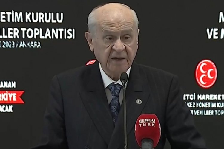 MHP lideri Devlet Bah&ccedil;eli: Se&ccedil;imlere tam manasıyla hazırız