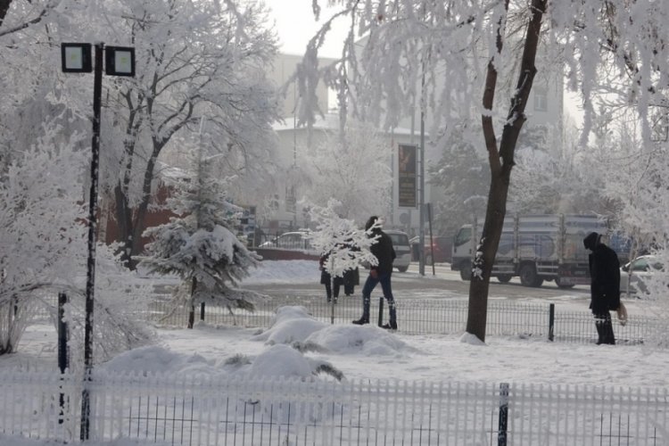 Doğu Anadolu buzla kaplandı