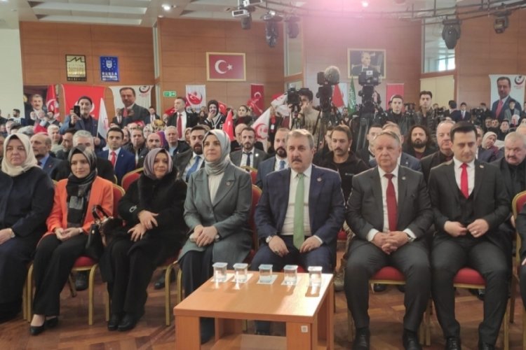 Bursa'da Büyük Birlik Partisi Olağan İl Kongresi gerçekleştiriliyor