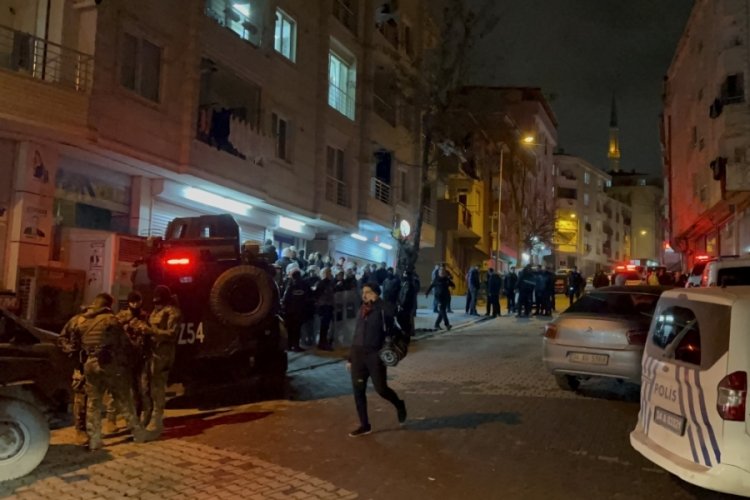 İstanbul'da zincir markette ortalık savaş alanına d&ouml;nd&uuml;