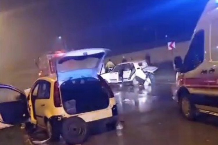 Hatay'da feci kaza: 5 yaralı