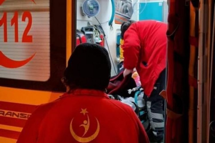 Ambulans u&ccedil;ak Jiyan bebek i&ccedil;in havalandı