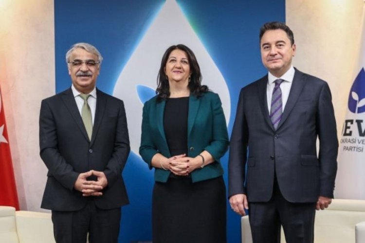 Siyasette bomba iddia! HDP Kapatılırsa DEVA &ccedil;atısı altında se&ccedil;ime gidebilir