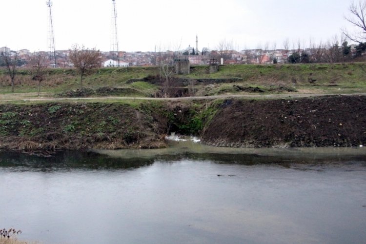 Edirne'nin kanalizasyon suları, Tunca Nehri'ne akıyor