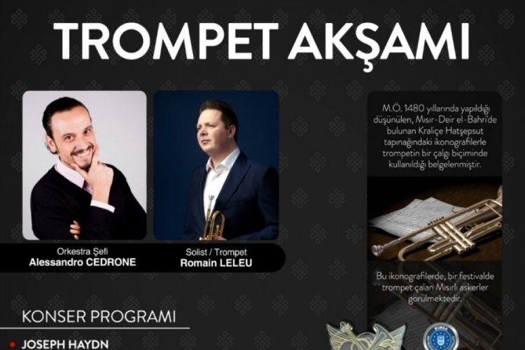 Bursa'da 'Trompet Akşamı' konseri