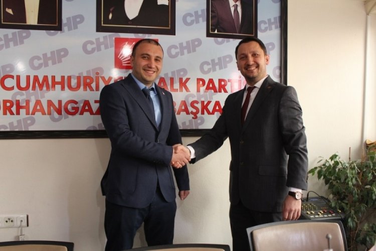 CHP Orhangazi'de devir teslim t&ouml;reni
