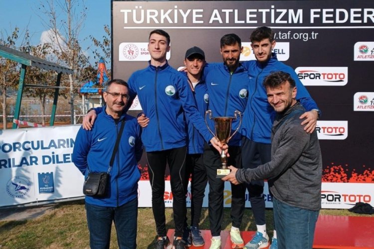 Osmangazili Atletler lige damga vurdu