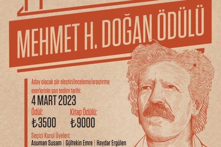 Bursa'da 7'nci kez d&uuml;zenlenen Mehmet H. Doğan &Ouml;d&uuml;l&uuml;'ne başvurular başladı