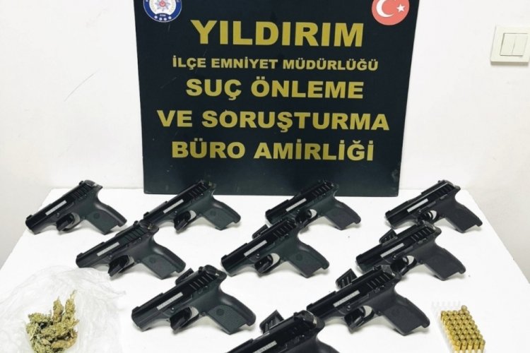 Bursa Yıldırım'da uyuşturucu operasyonu